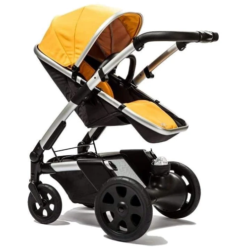 Универсальная коляска 2 в 1 Heetee Mayfair Black/Mustard фото 7