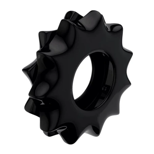 Ерекційне кільце LoveToy POWER PLUS Cockring, Black