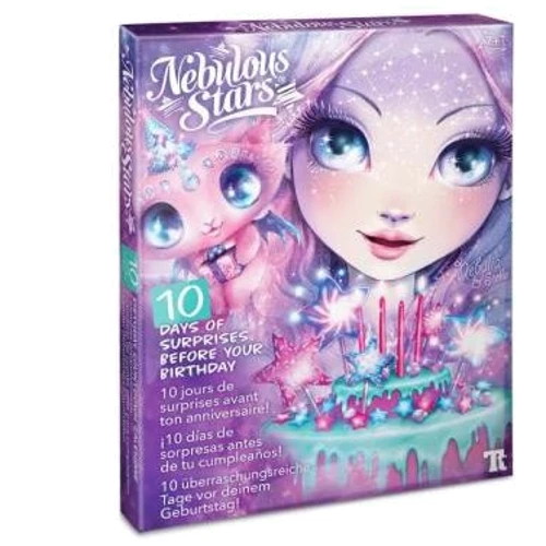 Набір для творчості Nebulous Stars Адвент календар День народження, 10 сюрпризів (11131): Виробник Nebulous Stars