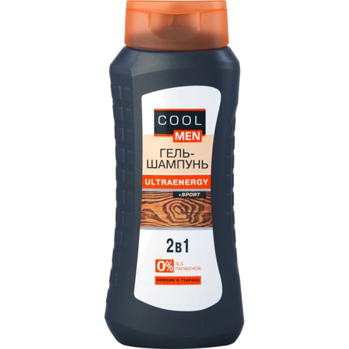 Cool Men Ultraenergy Гель-шампунь 400 ml