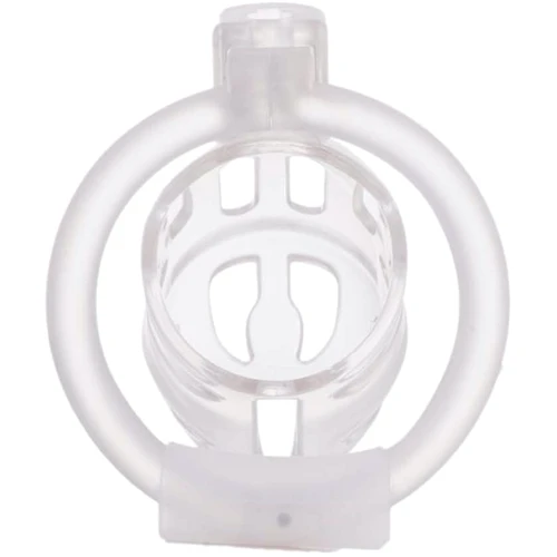 Клетка для пениса LOCKINK Sevanda Plastic Penis Chastity Cage - Transparent