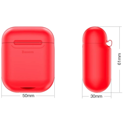 Беспроводной зарядный чехол Baseus Wireless Charger Red for AirPods (WIAPPOD-09): Особенности Беспроводная зарядка