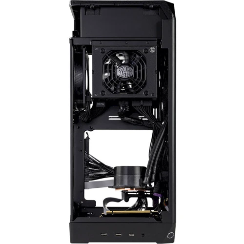 Корпус Cooler Master 850W (NR100-MNNN85-SL0): Материал передней панели алюминий