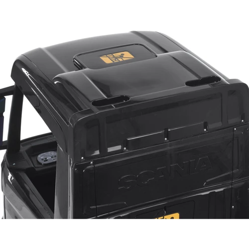 Дитячий електромобіль Bambi Racer Вантажівка чорна (M 6062EBLR-2)