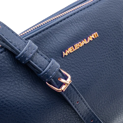 Женская сумка кросс боди Amelie Galanti синяя (A991508-d.blue): Материал Искусственная кожа