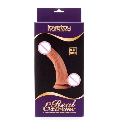 Фаллоимитатор Lovetoy Real Extreme Dildo # 5 Flesh 8.5"