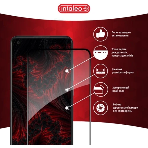 Аксессуар для смартфона Intaleo Tempered Glass Full Glue Black for Oppo A78: Тип защитное стекло