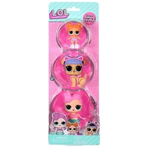 Набор игровых фигурок L.O.L. Surprise! OPP Tot + Pet + Lil Sis Уэйвс Канзас К9 Лил Битс (987864) фото 2