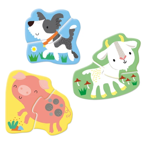 Usborne First Jigsaws: Farm Animals / Первые пазлы: Животные на ферме: ISBN 9781474988544