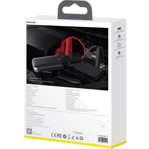 Baseus Super Energy Car Jump Starter Black (CRJS01-01) фото 10