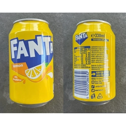 Напиток газированный Fanta Lemon 330 ml
