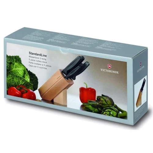 Набор кухонных ножей Victorinox Standard Small Cutlery Block 6 пр. (5.1183.51): Количество предметов 6