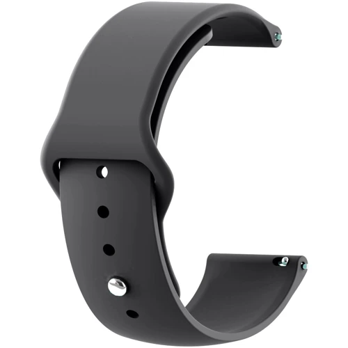 Ремешок BeCover Sport Band Black for Amazfit Bip / Amazfit Bip Lite / Amazfit Bip S Lite / Amazfit GTR 42mm / Amazfit GTS / Xiaomi TicWatch S2 / Xiaomi TicWatch E (706196)