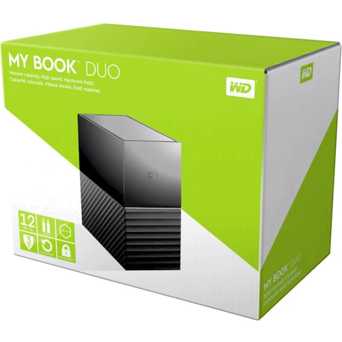 Внешний жесткий диск WD My Book Duo 12 TB (WDBFBE0120JBK-EESN): Внешний интерфейс USB 3.1