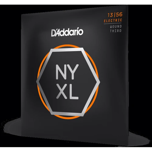 Струна для гитар Комплект струн D'addario NYXL1356W Мedium Wound 3RD (13-56): В комплекте Набор из 6 струн