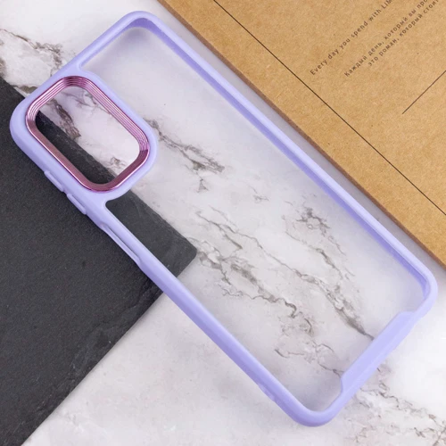 Аксесуар для смартфона Epik TPU+PC Lyon Case Purple для Samsung A235 Galaxy A23 4G: Матеріал TPU (Термополиуретан) і полікарбонат