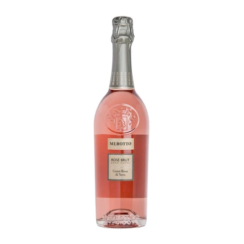 Ігристе вино Merotto Grani Rosa Di Nero Rose Brut (0,75 л) (BW40413)