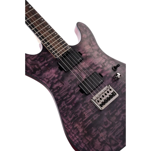 Електрогітара CORT KX500 Etched (Etched Deep Violet): Тип кріплення грифа Болтовой