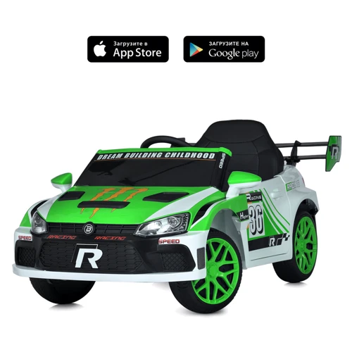 Детский электромобиль Bambi зеленый (M 5819EBLR-5)