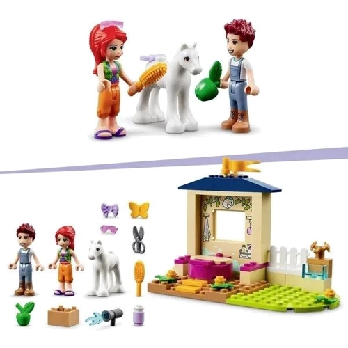 Конструктор LEGO Friends Конюшня для мытья пони 60 деталей (41696): Рекомендуемый возраст 4+