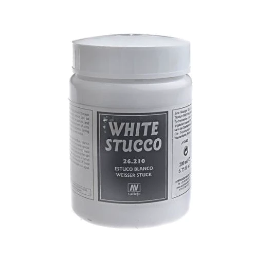 Имитация рельефа Vallejo белая штукатурка 200 мл (VLJ26210): Производитель Vallejo