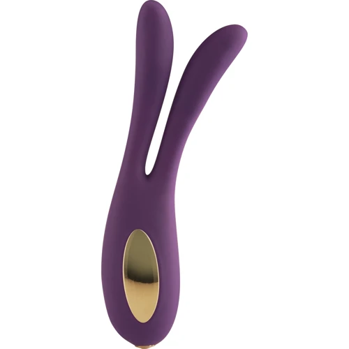 ToyJoy Lovelight Flare Bunny - вибратор для двойной стимуляции, фиолетовый