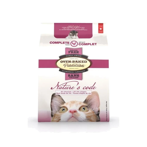 Сухий корм для котів Oven-Baked Nature's Code з куркою 1.13 кг (9623-2.5A)