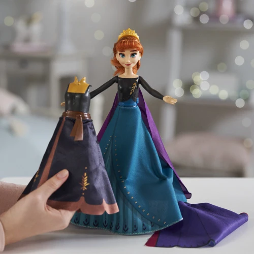 HASBRO Frozen Кукла Холодное сердце 2 Королевский наряд Анны (E7895_E9419): Высота, см 28
