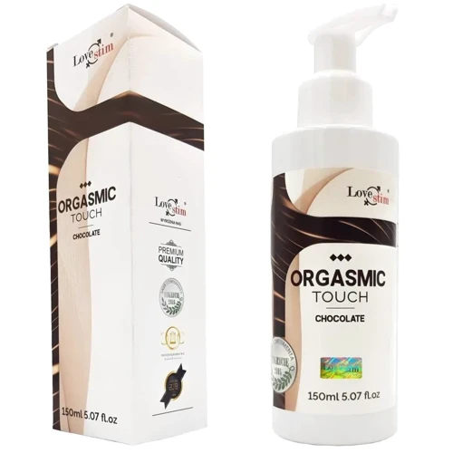 Лубрикант и массажный гель 2в1 с возбуждающим эффектом LoveStim - Orgasmic Touch Chocolate, 150 ml