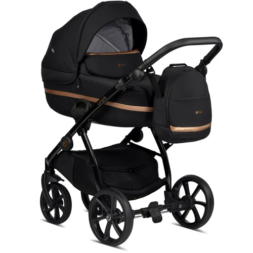 Универсальная коляска 2 в 1 Tutis Uno 3+ BLACK EDITION Copper (1072199): Ширина шасси 60 см