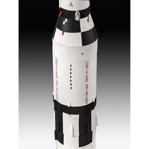 Сборная модель Revell набор Ракета-носитель Сатурн 5 миссии Аполлон 11. К 50-летию высадки на Луну. уровень 5 масштаб 1:96 фото 8