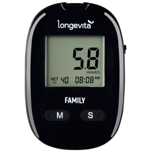 Глюкометр LONGEVITA Family Система для измерения глюкозы в крови