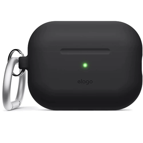 Чохол Elago Silicone Hang Case Black (EAPP2CSC-ORHA-BK) for Airpods Pro 2
