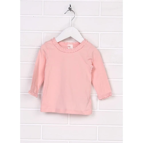 Лонгслів H & M 6446788 92 см світло-рожевий