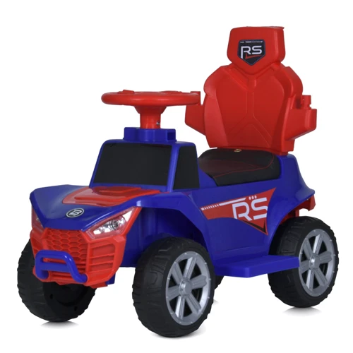 Детский электромобиль-толокар 2в1 Bambi сине-красный (M 5764EBLR-4-3)