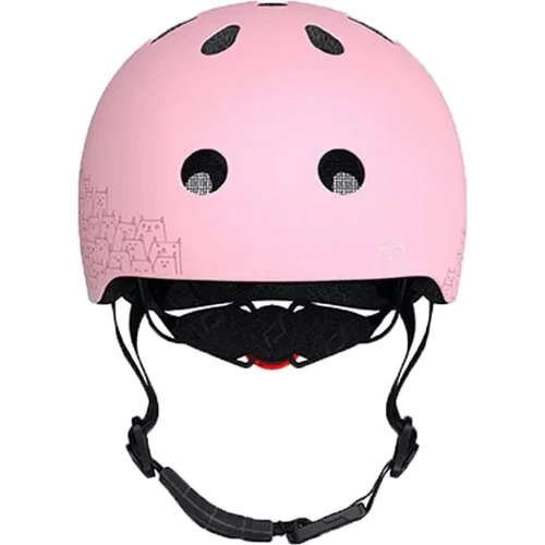 Шлем детский Scoot and Ride Розовыйс фонариком 45-51см (SR-210225-ROSE) фото 7