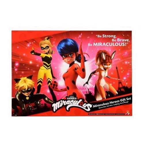Набор кукол Miraculous Леди Баг и Супер-Кот - Леди Баг, Супер-Кот, Рена Руж и Квин Би (4 куклы, 26 cm): Возраст от 4 лет
