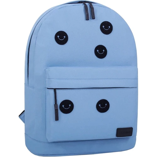 Рюкзак Bagland Молодежный W/R 17 л. 190 Голубой (00533662 Ш): Корпус рюкзака Мягкий