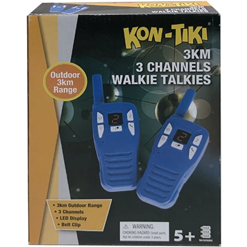Набор Kon-Tiki рации 2 шт. 3 канала (WT1602): Производитель Kon-Tiki