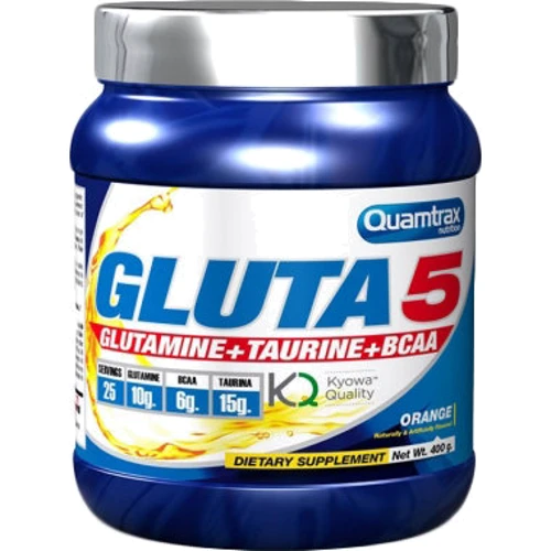 Аминокислота для спорта Quamtrax Gluta 5 400 g /25 servings/Orange