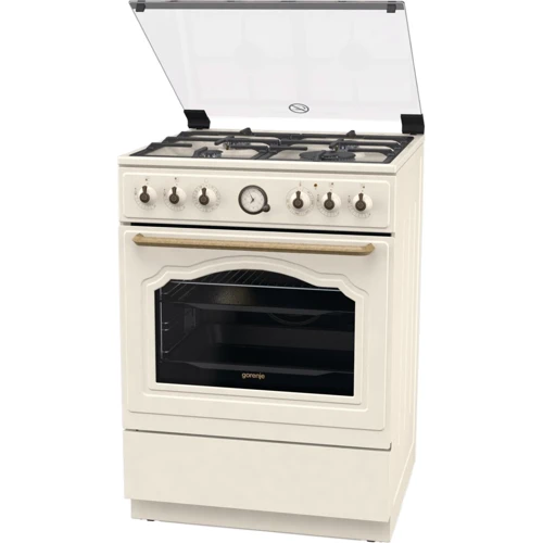 Плита комбінована Gorenje GKS6C70CLI: Тип духовки электрическая