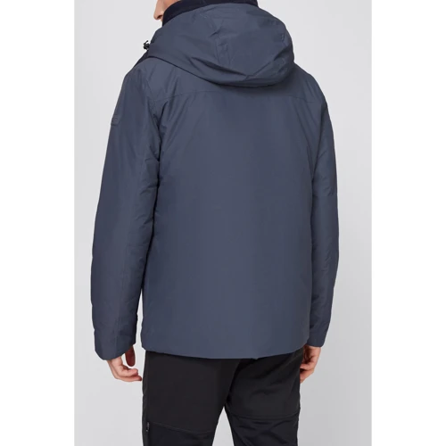 Куртка CMP Man Jacket Fix Hood (31K2937-U911) 48 синя демісезон з капюшоном: Довжина рукава Довгий