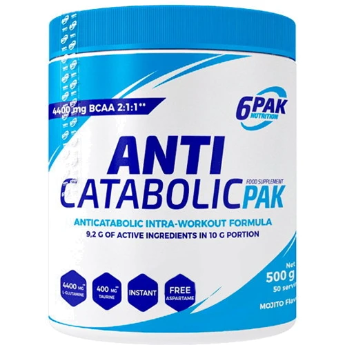 Амінокислота для спорту 6PAK Nutrition Anticatabolic Pak 500 g / 50 servings / Lemon