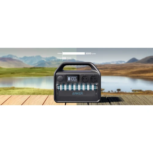 Зарядная станция Anker 535 PowerHouse 512Wh 500W (A1750311): Количество розеток 220V 2