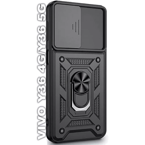 Чехол для телефонов BeCover Military Black for Vivo Y36 4G / Y36 5G (710025)