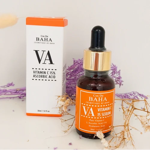 COS DE BAHA VA Vitamin C 15% Serum Сироватка для сяйва шкіри з вітаміном С та пантенолом 30 ml: Час застосування Универсальный