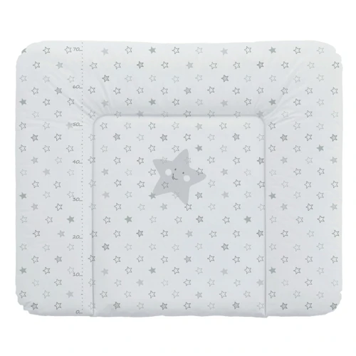 Пеленальный матрас Cebababy 85x72 Basic line W-134-066-260, Stars grey, серый: Производитель Cebababy