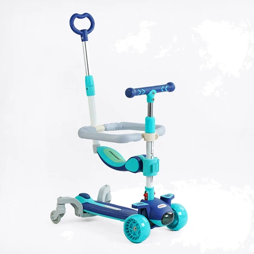 Самокат детский Skyper 5 в 1 синий (J-04505)