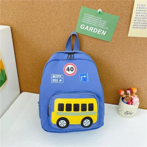 Дитячий рюкзак Evo-kids Small Bus Blue (2418-7 Blue Bus): Вікова група от 2 до 7 лет
