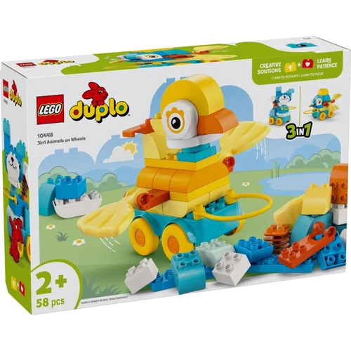 Конструктор LEGO Duplo Животные на колесах 3 в 1 (10448)